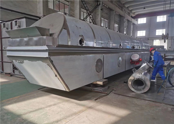Elektrische/stoom/thermische olieverwarmde vloeistofbeddroger SS304 316L PLC-besturing 1000kg/h