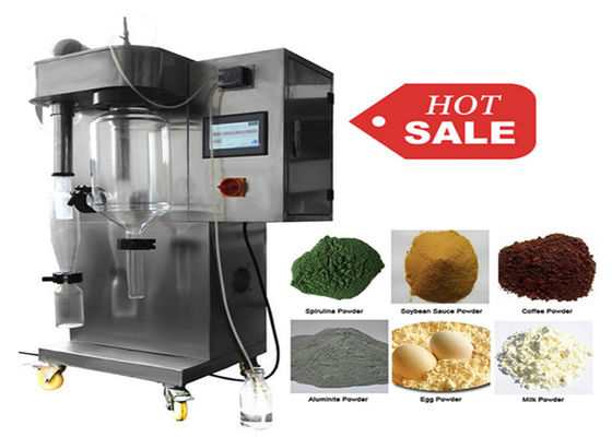 PLC de Droger van de de Schaalnevel van het touch screen2l Laboratorium Mini Spray Drying Equipment